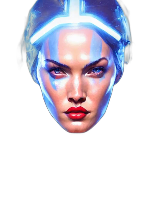face, mask, jewelry, crown, 3d render, concept art, fantasy art, photorealistic transparent PNG cut-out