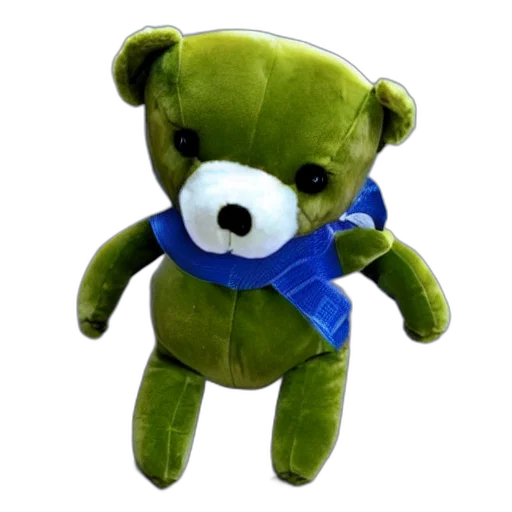 staff, 3d render, cute, plush transparent PNG cut-out