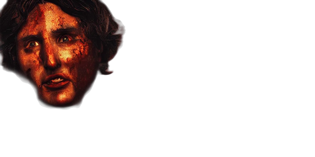 face, mask, hair, creature transparent PNG cut-out