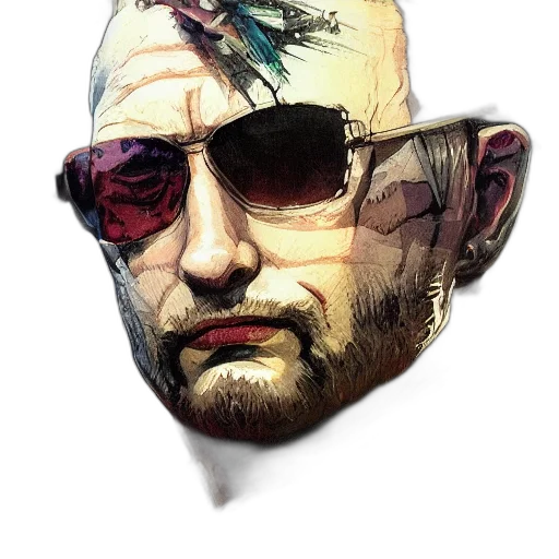 mask, face, hat, jacket transparent PNG cut-out