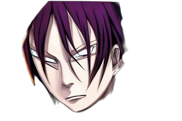 face, mask, creature, anime, photorealistic, concept art, cartoon, dark transparent PNG cut-out