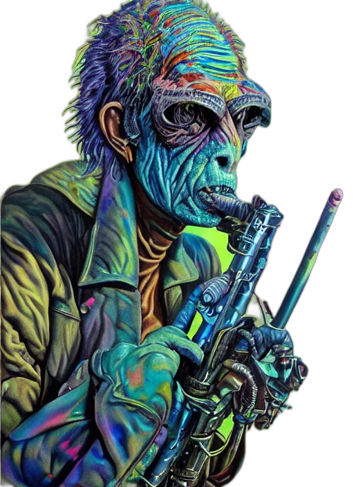 staff, mask, creature, animal transparent PNG cut-out