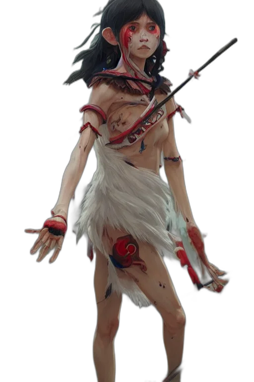 staff, mask, jewelry, creature, concept art, 3d render, fantasy art, photorealistic transparent PNG cut-out