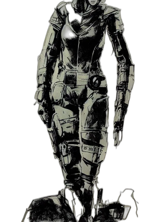 dress, robot, jacket, mask transparent PNG cut-out