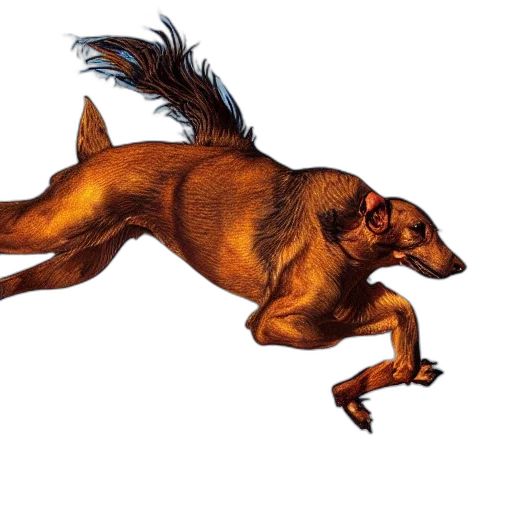 animal, dragon, creature, hair, photorealistic, concept art, watercolor, fantasy art transparent PNG cut-out