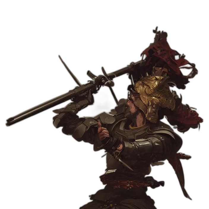 sword, staff, weapon, dragon, concept art, fantasy art, 3d render, photorealistic transparent PNG cut-out
