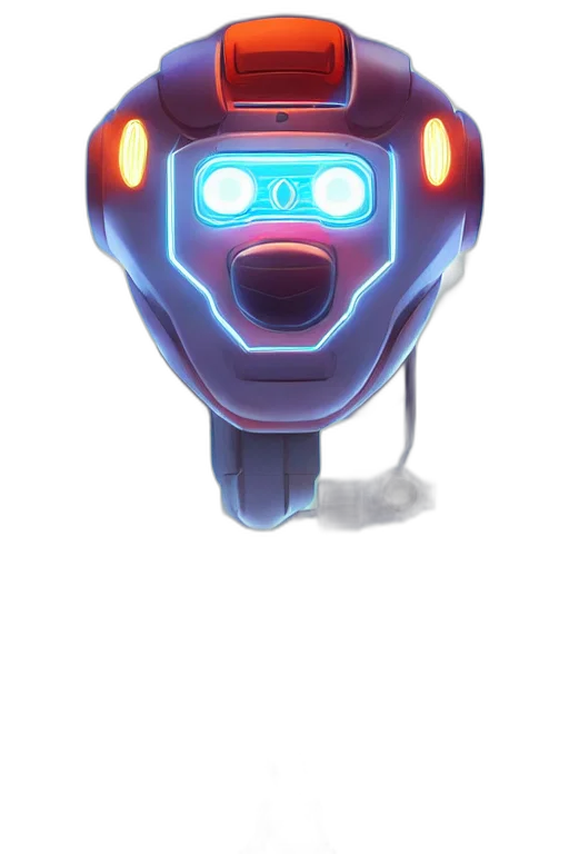 robot, mask, face, weapon transparent PNG cut-out