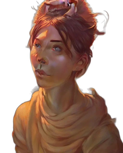 face, mask, staff, creature, concept art, fantasy art, photorealistic, watercolor transparent PNG cut-out