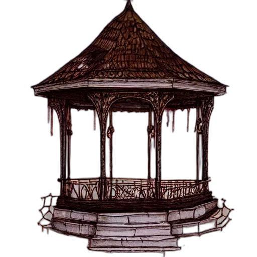 furniture, crown, jewelry, umbrella, 3d render, concept art, photorealistic, pixel art transparent PNG cut-out