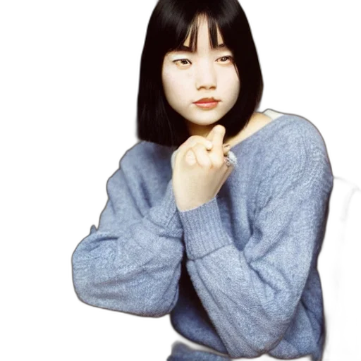 jacket, face, dress, jewelry transparent PNG cut-out