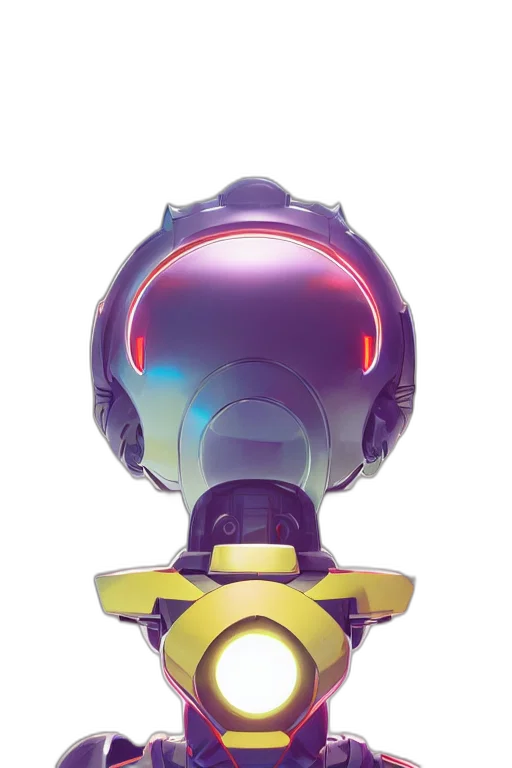 robot, mask, face, weapon transparent PNG cut-out