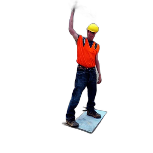 staff, robot, hat, furniture, 3d render, tony, hawk, pro transparent PNG cut-out