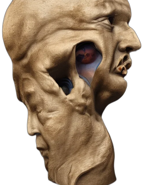 mask, face, creature, crown transparent PNG cut-out