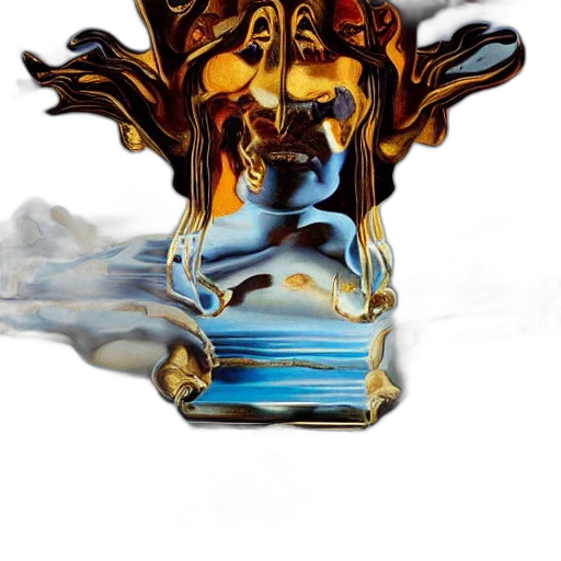 crown, bottle, mask, face transparent PNG cut-out