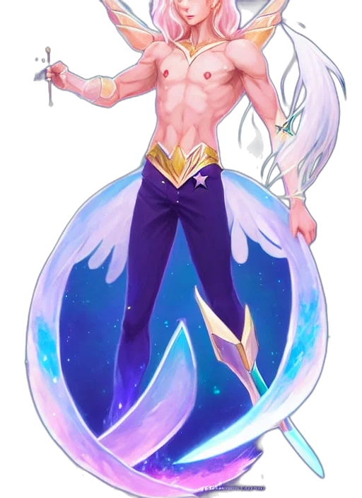 staff, fantasy art, concept art, anime transparent PNG cut-out