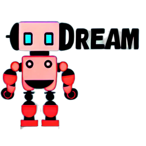 robot, pixel art, 3d render, concept art, vaporwave, dream transparent PNG cut-out