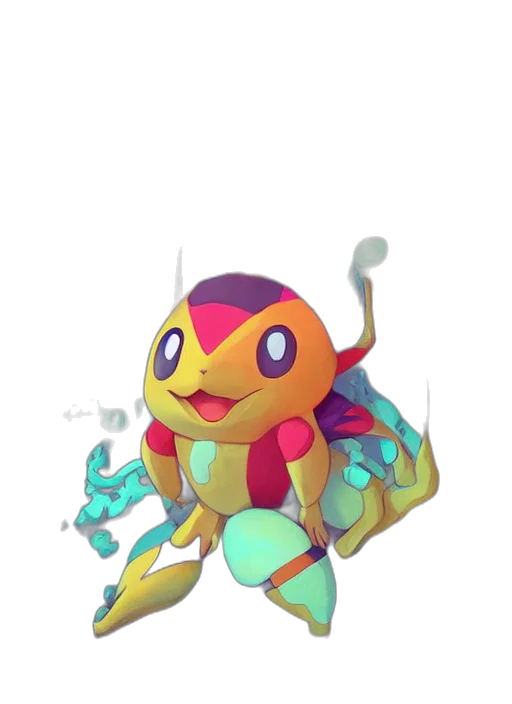 robot, staff, creature, weapon, concept art, pixel art, fantasy art, 3d render transparent PNG cut-out