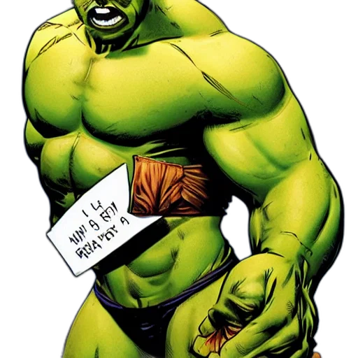 weapon, animal, staff, comic book art, concept art, hulk, full, remorse transparent PNG cut-out