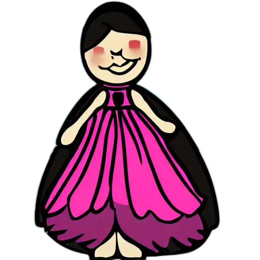 dress, jewelry, staff, face, cartoon, pixel art, 3d render, concept art transparent PNG cut-out