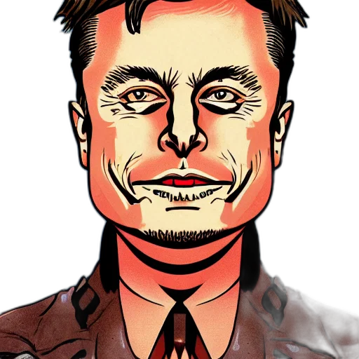 face, staff, mask, comic book art transparent PNG cut-out
