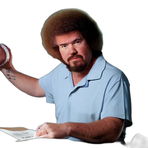 hair, hat, staff, weapon transparent PNG cut-out