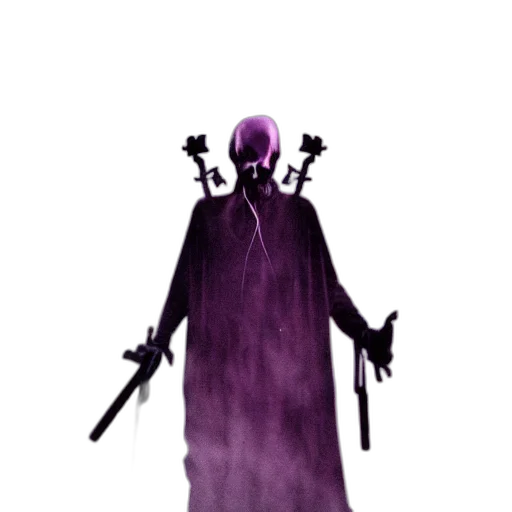 staff, mask, weapon, creature transparent PNG cut-out