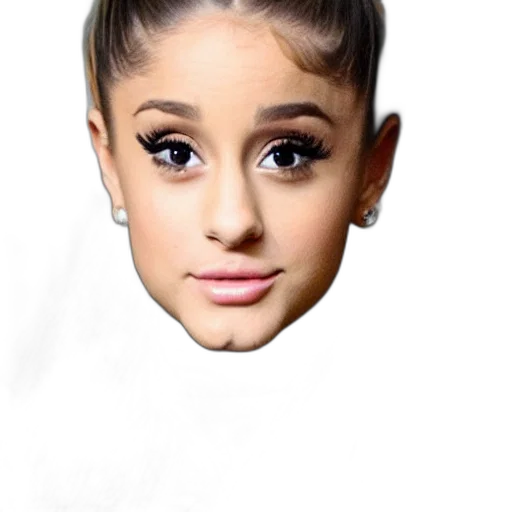 face, hair, mask, creature, photorealistic, cartoon, 3d render, anime transparent PNG cut-out