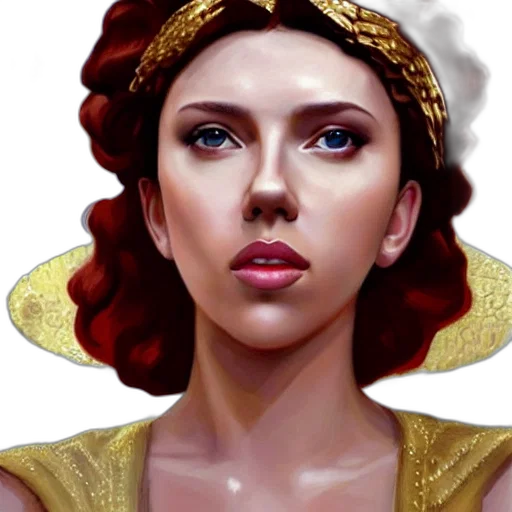 crown, face, jewelry, fantasy art, photorealistic, comic book art, concept art, golden transparent PNG cut-out