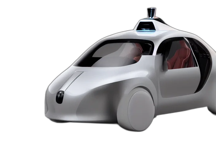 car, robot, 3d render, concept art transparent PNG cut-out
