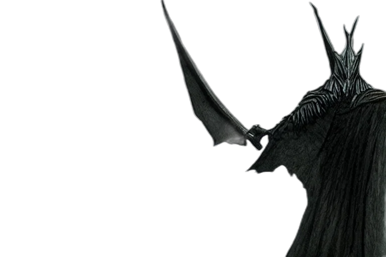 staff, sword, weapon, dragon, concept art, 3d render, fantasy art, comic book art transparent PNG cut-out