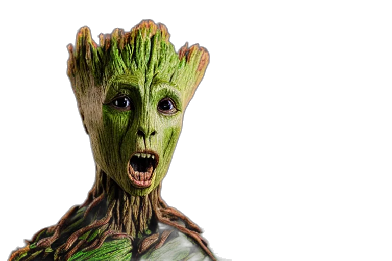 creature, mask, tree, face transparent PNG cut-out