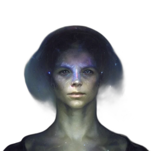 face, mask, robot, creature transparent PNG cut-out