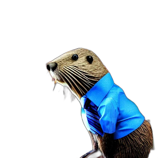 animal, jacket, staff, dress transparent PNG cut-out