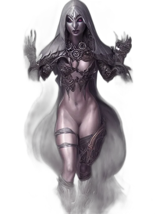 creature, fantasy art, concept art, comic book art transparent PNG cut-out