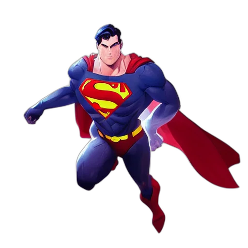comic book art, concept art, 3d render, cartoon transparent PNG cut-out