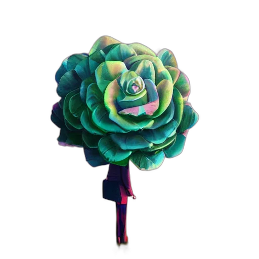 flower, umbrella, jacket, crown, watercolor, concept art, photorealistic, pixel art transparent PNG cut-out