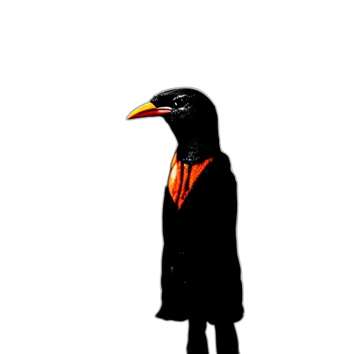 jacket, animal, staff, creature transparent PNG cut-out