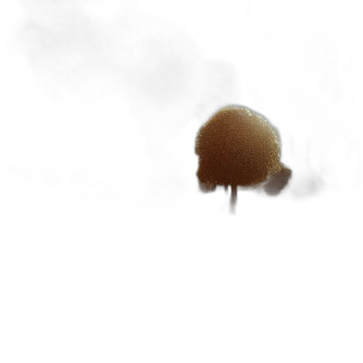 tree, hat, umbrella, hair, concept art, pixel art, photorealistic, 3d render transparent PNG cut-out