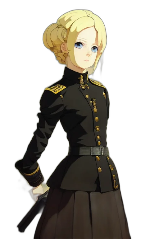 staff, dress, crown, jacket transparent PNG cut-out