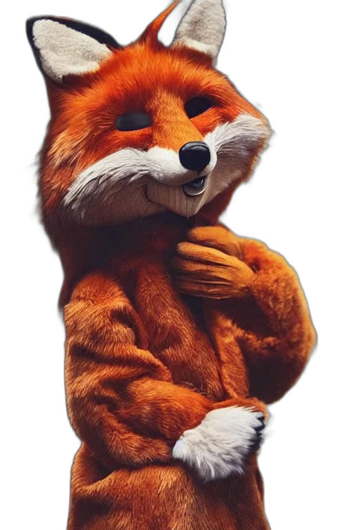 animal, jacket, creature, staff, 3d render, concept art, photorealistic, pixel art transparent PNG cut-out