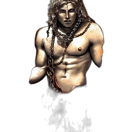 jewelry, hair, staff, fantasy art transparent PNG cut-out