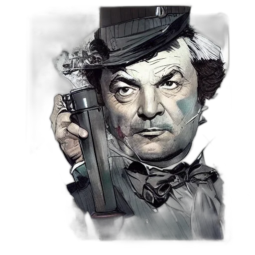 hat, face, staff, concept art transparent PNG cut-out