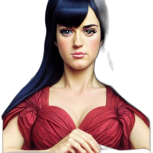 dress, face, jewelry, hair transparent PNG cut-out