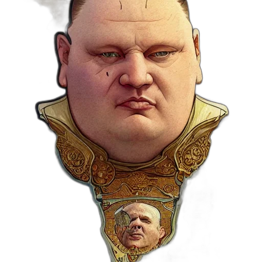 staff, face, mask, crown, concept art, fantasy art, photorealistic, comic book art transparent PNG cut-out