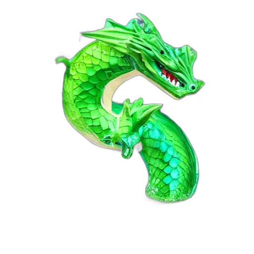 dragon, jewelry, staff, creature transparent PNG cut-out