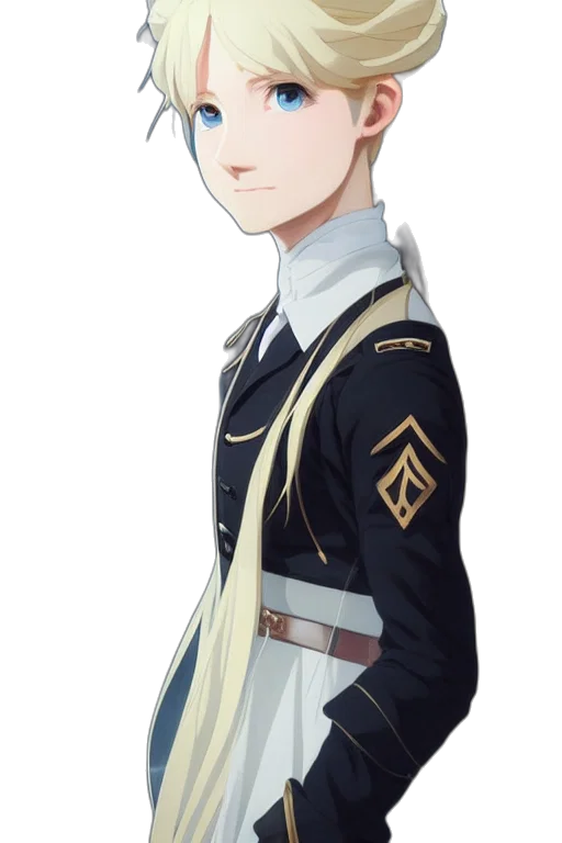 staff, jacket, hat, crown transparent PNG cut-out