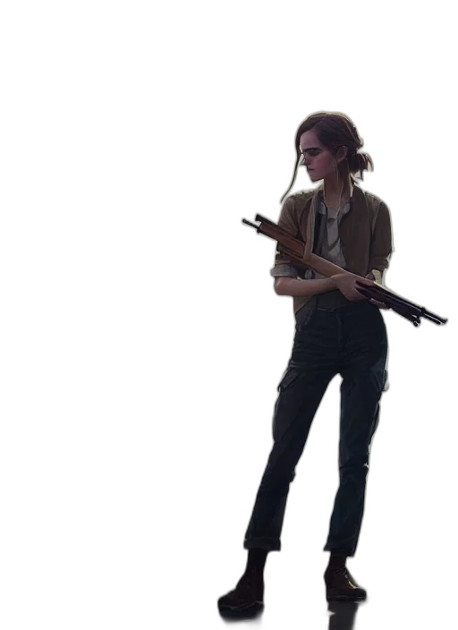 weapon, staff, jacket, concept art, 3d render, cartoon, pixel art, highly transparent PNG cut-out