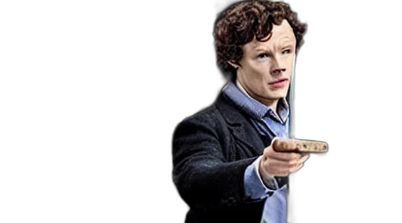 staff, face, concept art, scene, sherlock transparent PNG cut-out