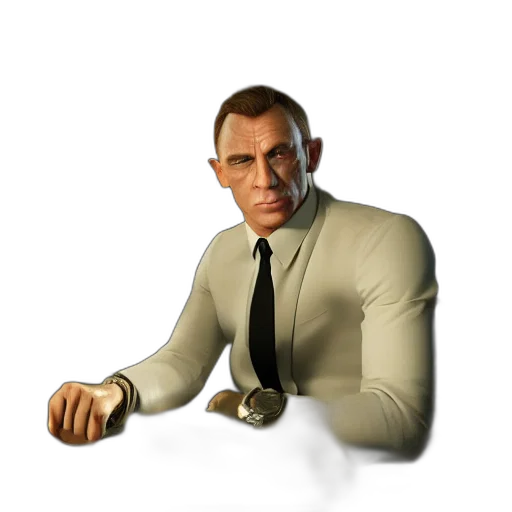 staff, jacket, robot, face, 3d render, concept art, photorealistic, cartoon transparent PNG cut-out