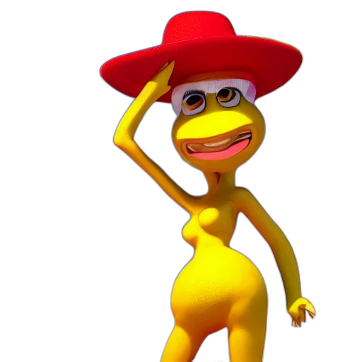 hat, animal, dress, creature transparent PNG cut-out